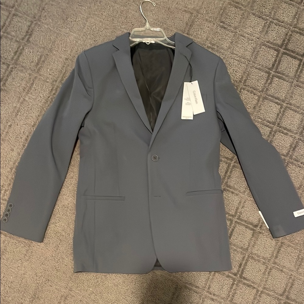 Calvin Klein Gray Blazer for Men
